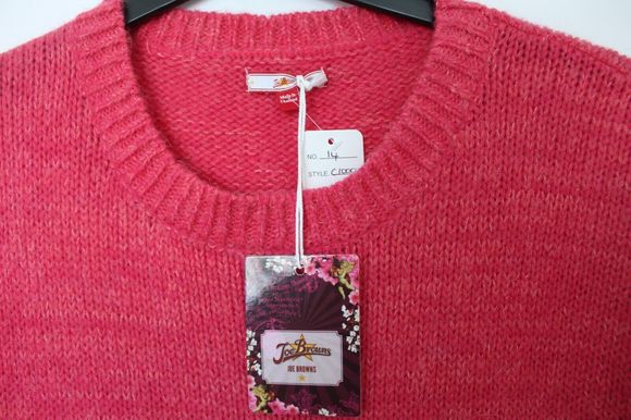 joe browns jumper women Size 20 to 22 Snowflake design winter Woolies - Picture 3 of 7